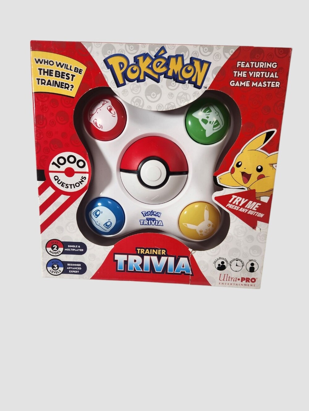 New Pokemon Trainer Trivia Electronic Game